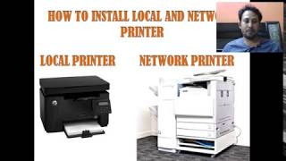 How to install Local Printer and Network Printer (HINDI)