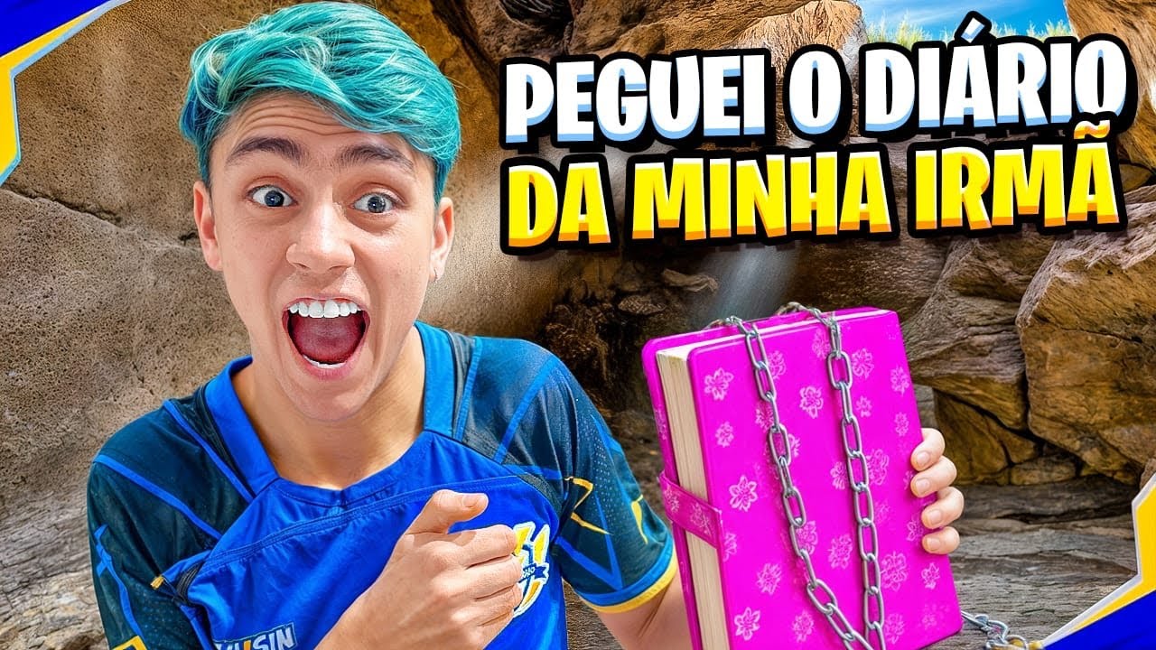 ENCONTREI O DIARIO SECRETO DA MINHA IRMÃ!