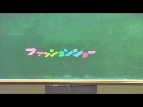 龍野北高校総合デザイン科ファッションショー・CM　⑮　黒板編-２-