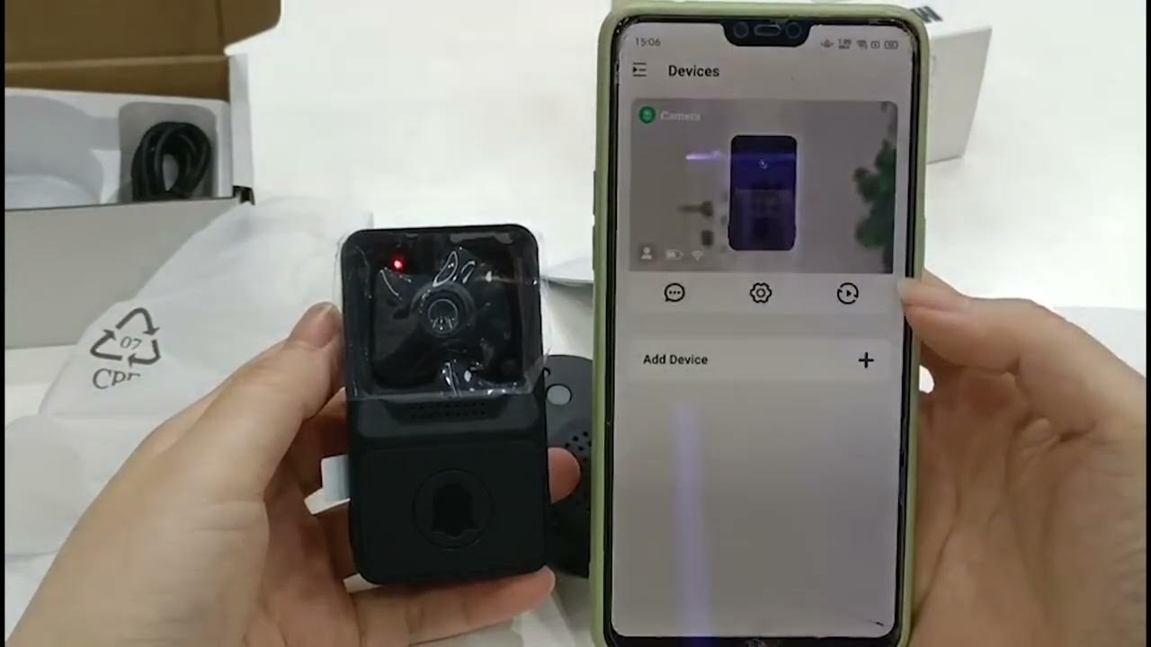 T2 AIWIT VIDEO DOORBELL CAMERA PAIRING WITH CHIME YouTube
