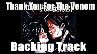 Video thumbnail of "My Chemical Romance Thank You For The Venom Guitar Backing Track With Vocals"