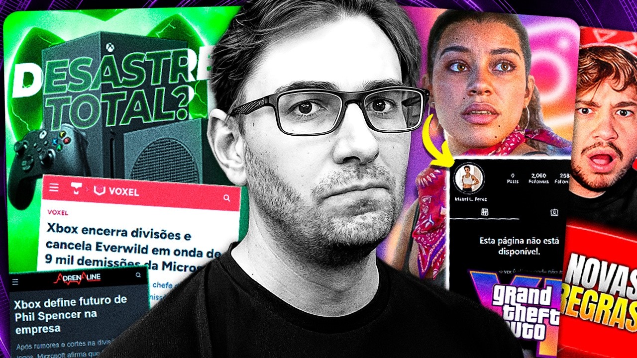 Colapso de Xbox, Atriz de GTA 6 Fecha Perfil, Reacts Ameaçados & Mais! | Ep. 78
