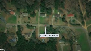 Child drowns in pool