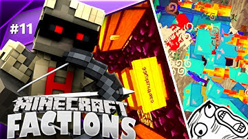 "FAIL RAID TURNS INTO PVP BATTLE"!|Minecraft PE Factions Server Let
