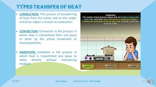 E- Scholastic- Science Class 6 Heat Transfer CBSE|NCERT #HeatTransfer #TransferOfHeat #EScholastic Update
