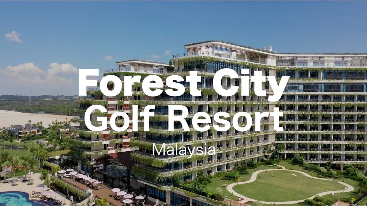 Forest City Golf Resort Iskandar Malaysia - Progress as 15 Oct 2018