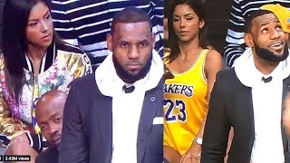 Hot Chick Sitting CLOSE to Lebron James Identified As She Becomes A Viral HIT!