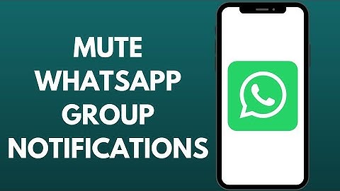 How To Mute WhatsApp Group Notifications | WhatsApp Tutorials