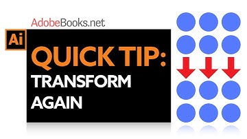 Transform Again | Illustrator Quick Tip