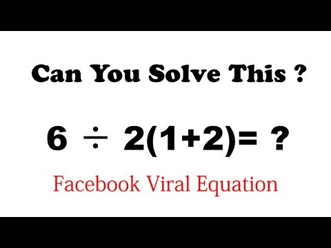 6 ÷ 2(1+2)