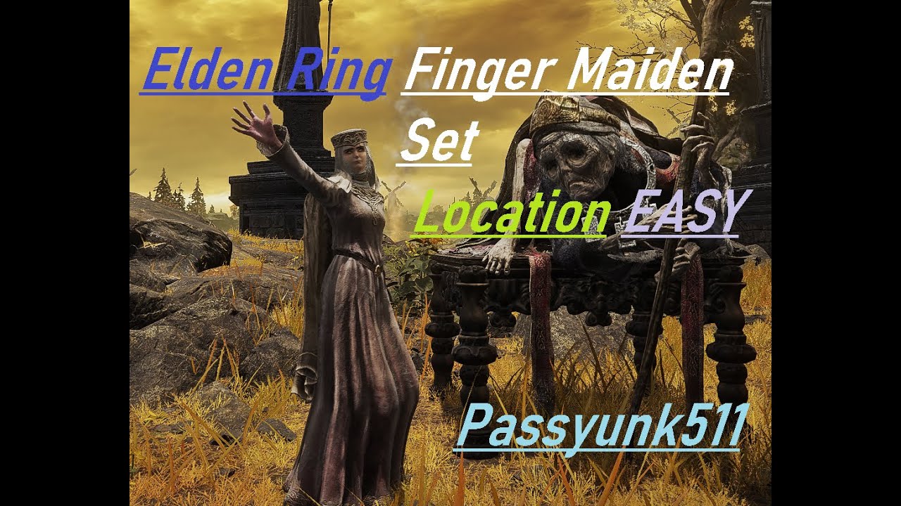 Elden Ring Finger Maiden Set Location EASY YouTube