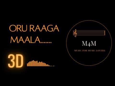 Oru Raga Mala Korthu 3D  K J Yesudas M4M Music for Music Lovers