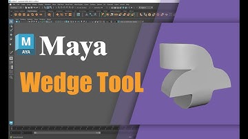 Wedge Tool in Autodesk Maya - How to Use the Wedge Tool for 3D Modeling | Eazy 3D Tutorial