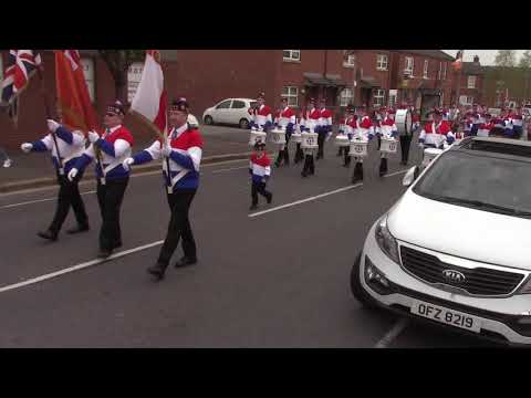 Billy Boys Flute Band @ Belfast County JLOL Easter Tuesday Parade 2019