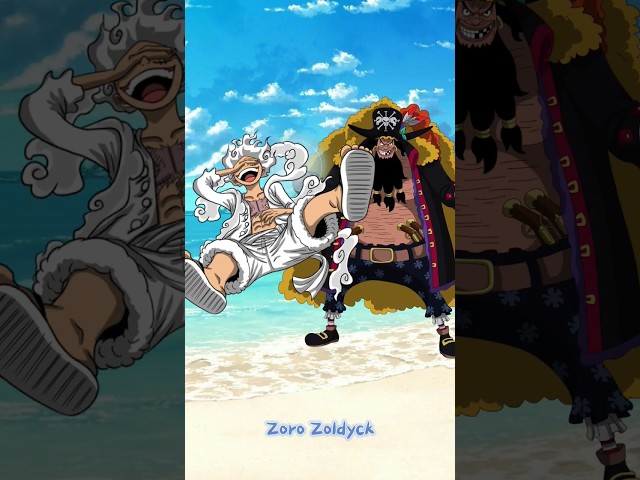 Straw Hat Pirates vs Blackbeard Pirates || #whoisstrongest #luffy #zoro #sanji #onepiece #shorts class=