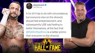 CM Punk Says NXT and Other “Show(s)” Should Be Embarrassed by Pat McAfee’s Great Promo Ability