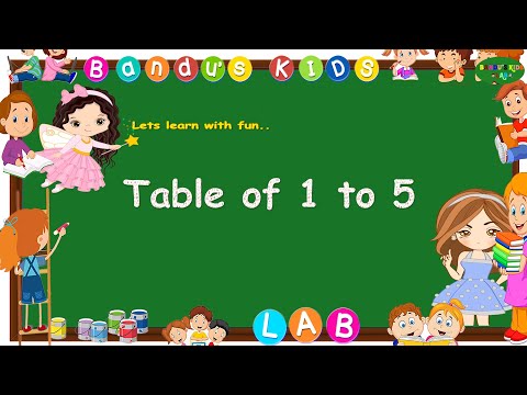Table of 1