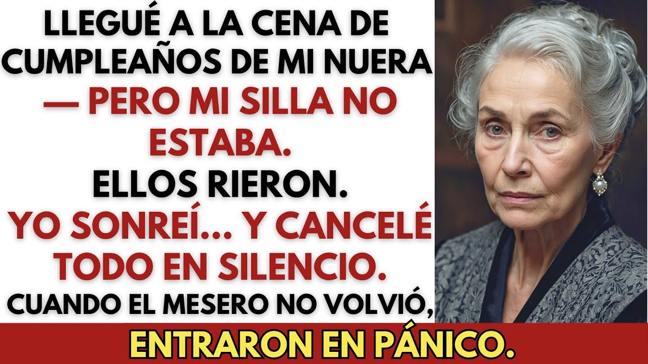 Cancelé la cena de cumpleaños de mi nuera después de que me excluyeron — la venganza fue dulce