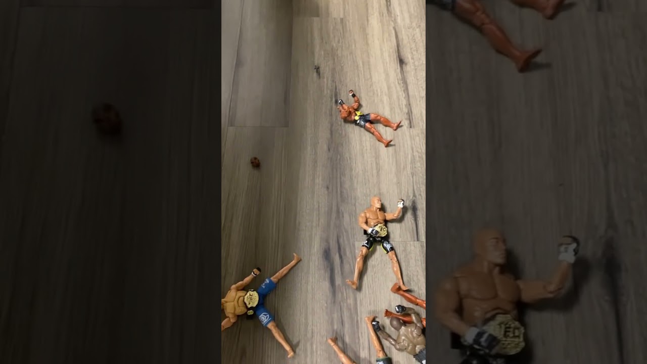 The struggle of displaying Jakks UFC figures 