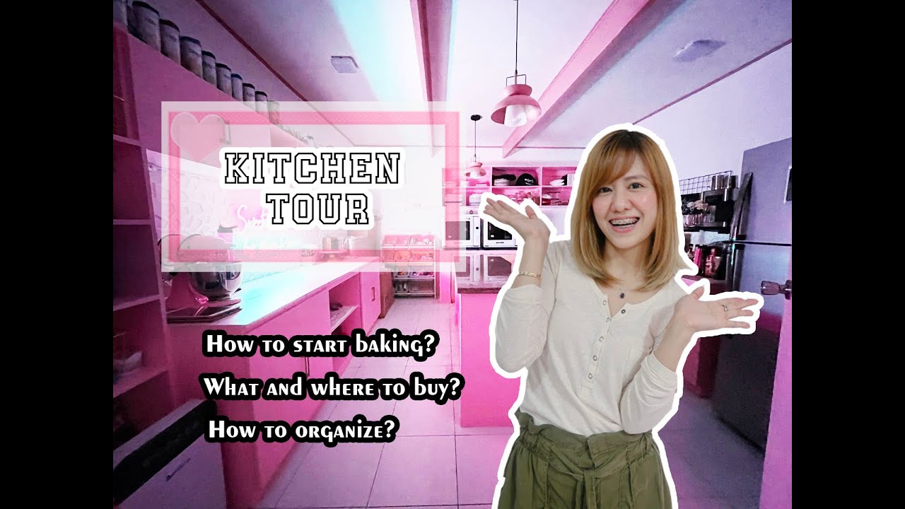 Baking Kitchen Tour + How to start baking | Just Nica - YouTube