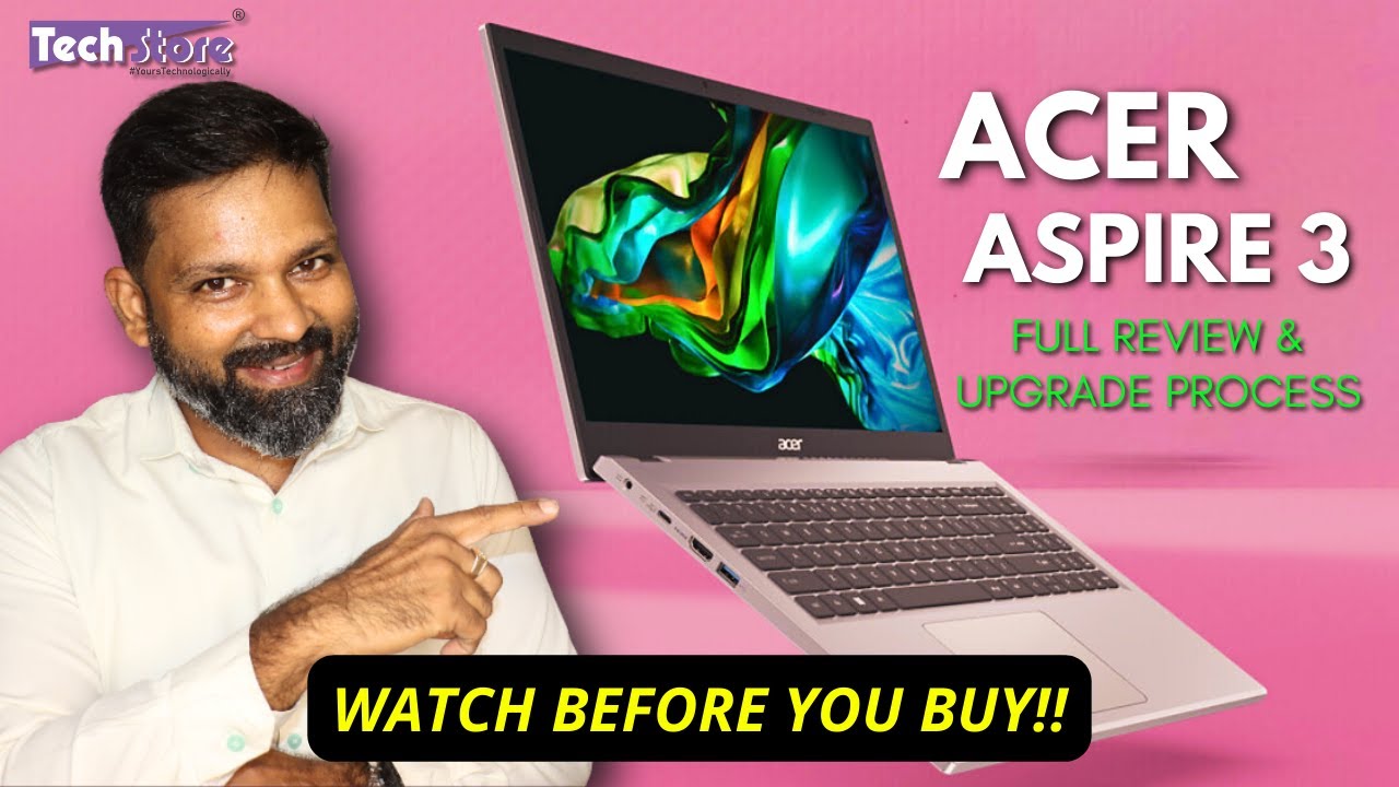 Acer Aspire 3 (2025) Full Review + Upgrade Guide 🔧 | RAM, SSD, Battery, CMOS, Speakers
