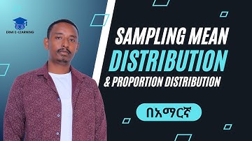 Sampling mean distribution and proportion distribution
