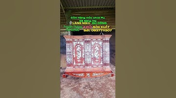 Tủ Thờ Gò Công 19 Trụ Cẩm Lai Cẩn Ốc Xà Cừ. Gốc Xưởng Đặgn Gia Tại Làng Nghề Truyền Thống Gò Công.