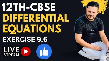 Ex 9.6 Q1 To Q19 | lec 5 || Class 12 || Differential Equation || Chapter 9 || NCERT 2023 II