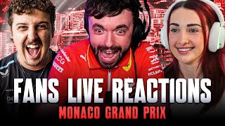 Fans Live Reactions to the 2024 Monaco Grand Prix