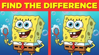 Spongebob Squarepants - Find the Difference Quiz (Spot the Difference)