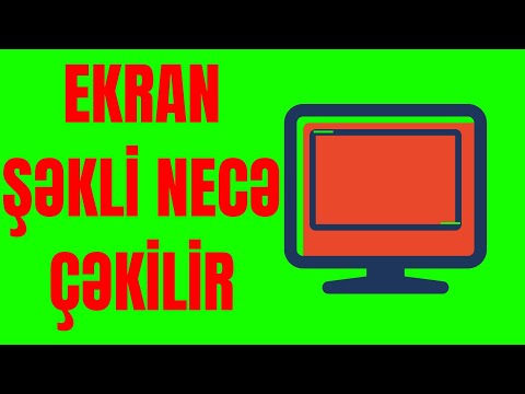 Video: Ekranın şəklini Necə çəkmək Olar