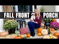 Impress your Neighbors with an Easy Fall Front Porch Makeover 🍂 No Skill Required!!!