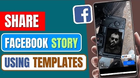 How to Make Facebook Stories Using Templates | Create & Design Facebook Story
