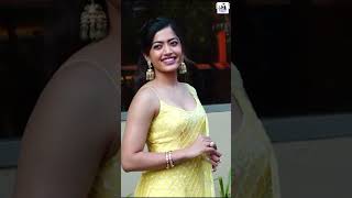 Rashmika Mandanna Looking H0T In Yellow Dress shorts youtubeshorts ytshorts trend