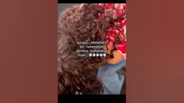 THE WAY THEY LAUGH😂 #funny #sisters #relatable #kalogeras #kalogerasisters #curlyhair #fyp