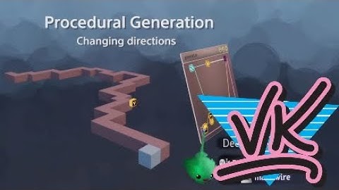 Procedural Generation #2 - Changing Directions | Dreams PS4