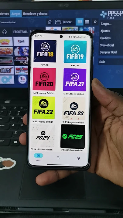 Play ALL FIFA Games on ANDROID & iOS! #fifa #fc24 #fcmobile #fc25 #smartphone #games #gameplay #fyp