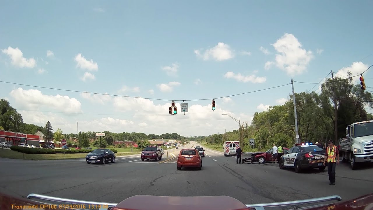 Dashcam Video of Injury Accident on Rt. 145 in Whitehall, PA. 07/30/16 YouTube