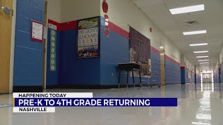 Metro Schools' elementary students head back to class
