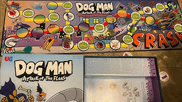 DOGMAN attack of the Fleas board games #dogman #boardgames #fungame #familygames