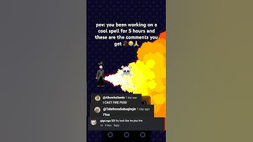 The spell works… aim needs fix #gamedevblog #game #gaming #gamedev #pixelart