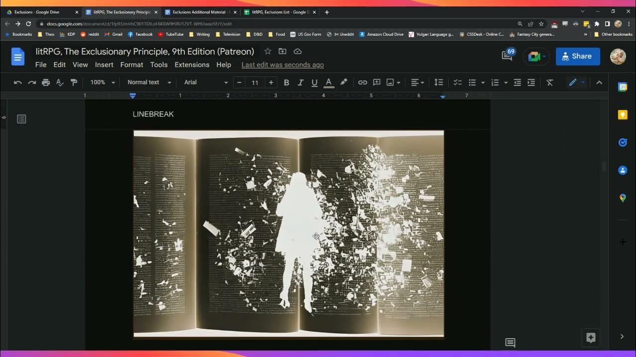 Worth the Candle Exclusions Doc Editing Stream 3 YouTube