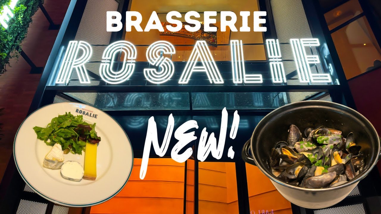 Disneyland Paris - Wir testen das neue Restaurant Brasserie Rosalie im Disney Village 🐚🦀