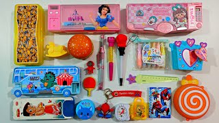 Attractive Stationery Collection, Calculator Pencil Case, Highlighter, Cute Pen, LED Lamp, Erasers