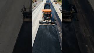 Fresh Asphalt 🖤🛣️ The Smoothest Road Transformation Fresh Asphalt 🖤🛣️ The Smoothest Road Transformation