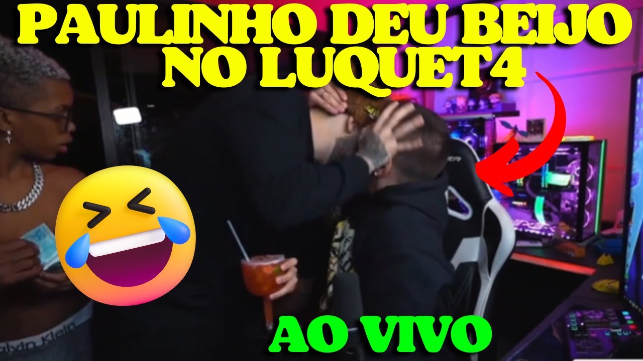 PAULINHO O LOKO BEIJOU LUQUET4 AO VIVO na CASA DO CEROL COM a GALERA do  COMPLEXO GTA RP 