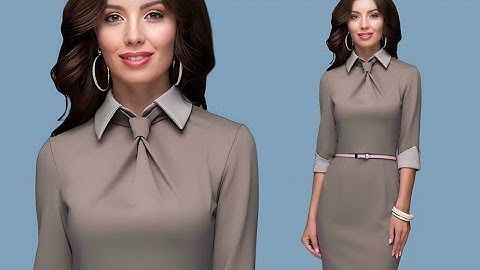 ✅ Sew This Tie-Neck & Thank Me Later 🙅‍♀️ | Elegant but Easy 👗