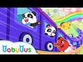 Magical Flying Train | Baby Panda's Castle Trip | Math Kingdom Adventure 6 | BabyBus Cartoon