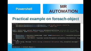 PowerShell - Foreach-Object
