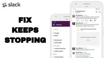 How To Fix And Solve Keeps Stopping On Slack App | Final Solutiont